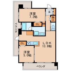 テラッツァ白壁の物件間取画像